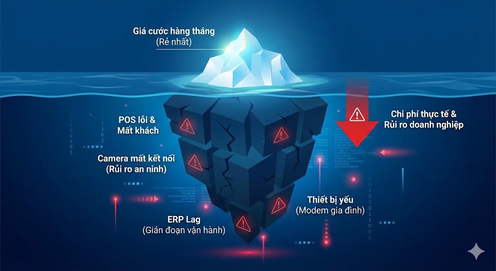 So sánh tổng chi phí theo hiệu quả vận hành